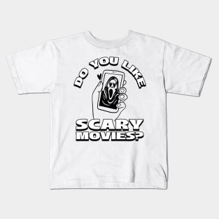 Halloween T-Shirt - Do you like scary movies? Kids T-Shirt